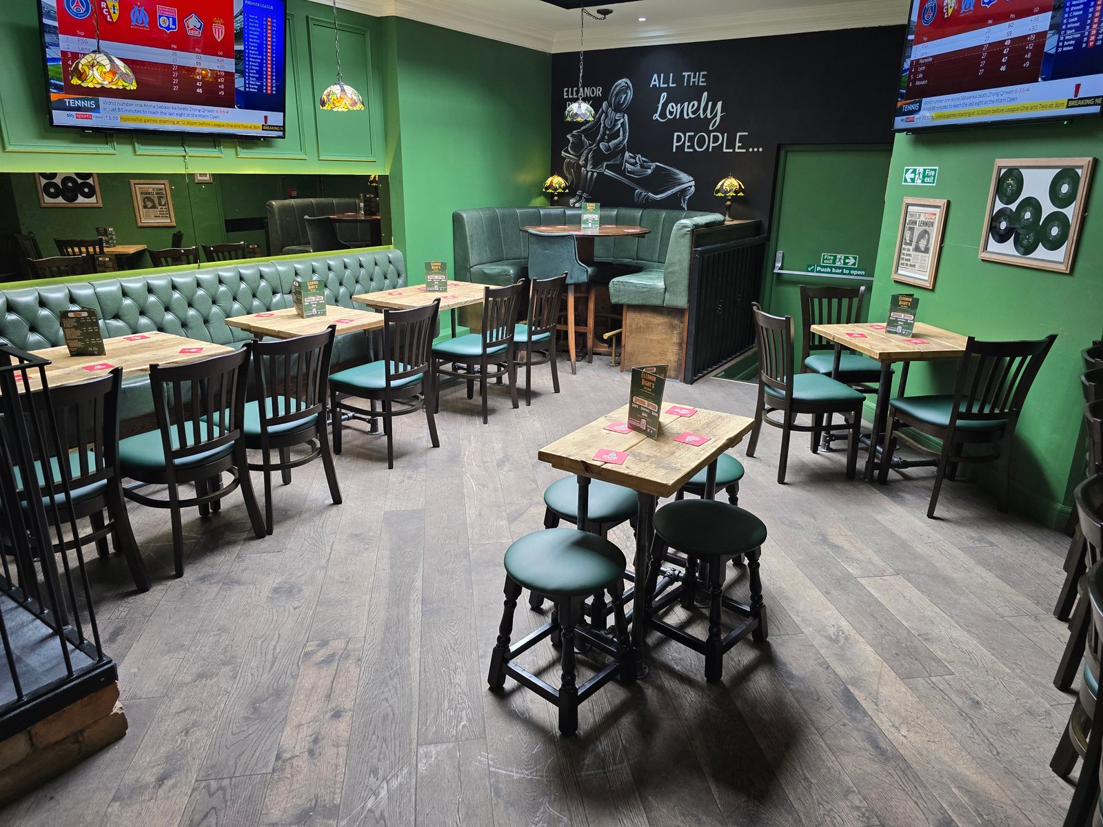Eleanor Rigby's Pub Interior